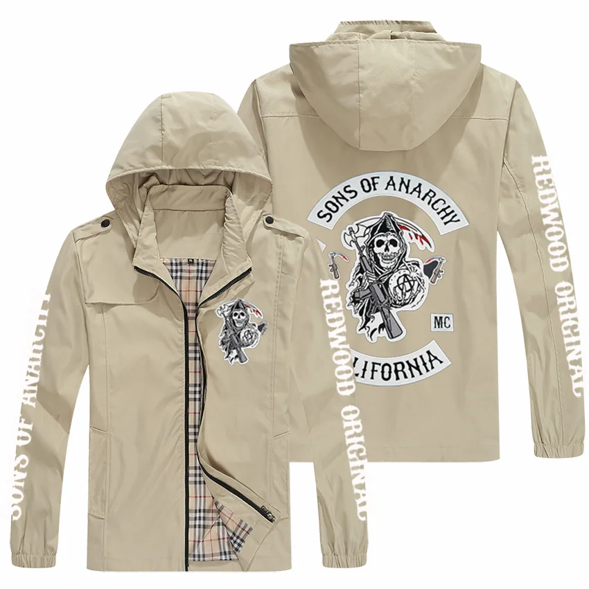 

Boutique racing men's jacket 2021 men's zipper jacket spring and autumn fashion slim jacket sports casual jacket m-5xl