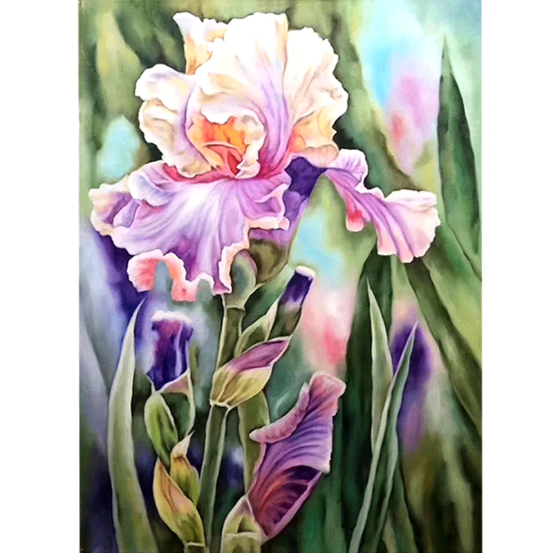 100% ручная роспись абстрактные цветы искусство картина маслом на холсте