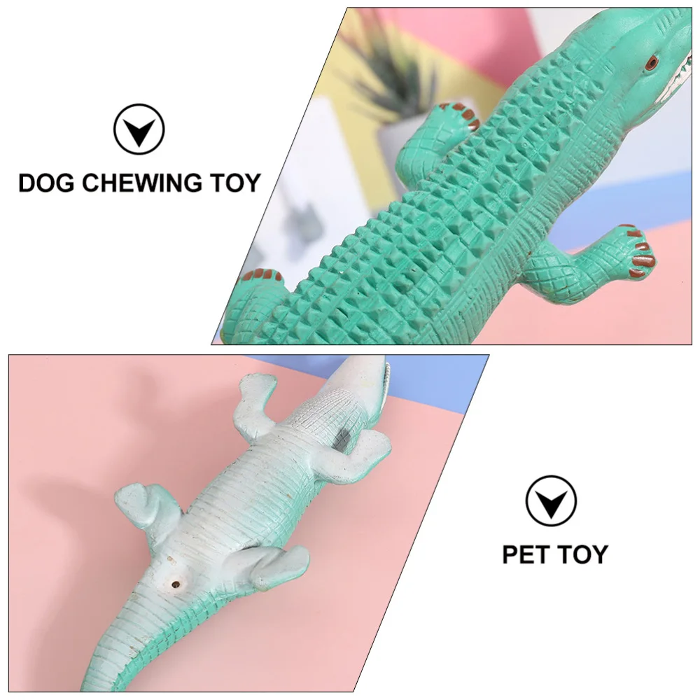 

1Pc Lizard Shaped Dog Teething Creative Pet Practical Pet Supply Green