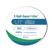 hahasmile ut multilayer b2 98 zirconia dental materials veneers upper anterior teeth dentist restorative tooth translucency 49