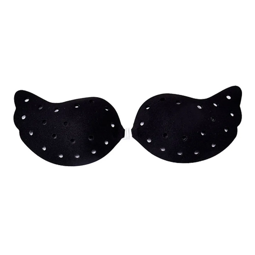 Женское нижнее белье силиконовый бюстгальтер пуш ап с крыльями самоклеящийся