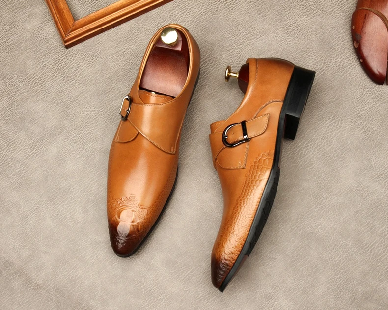 Сезон лето-осень Мужские мокасины Обувь из натуральной кожи Черные и