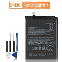 xiao mi bm3c battery for xiaomi 7 mi7 bm3c replacement phone battery 3170mah with free tools