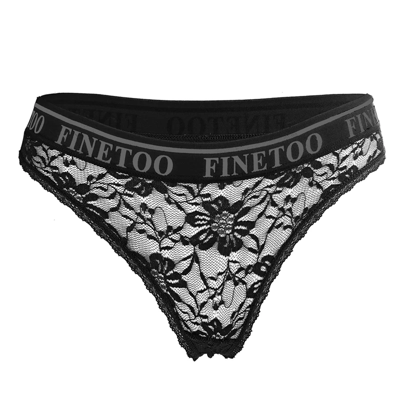 Finetoo изготовленный на заказ сексуальное нижнее белье Для женщин кружева с задней
