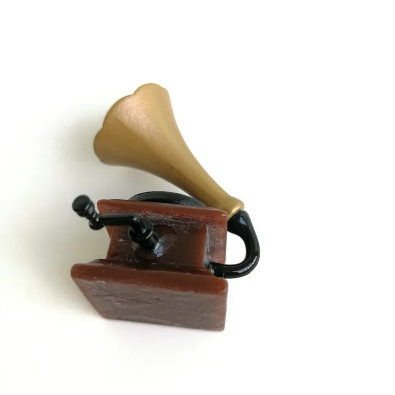 

Dollhouse Mini Furniture Model Kawaii Accessories Phonograph Model