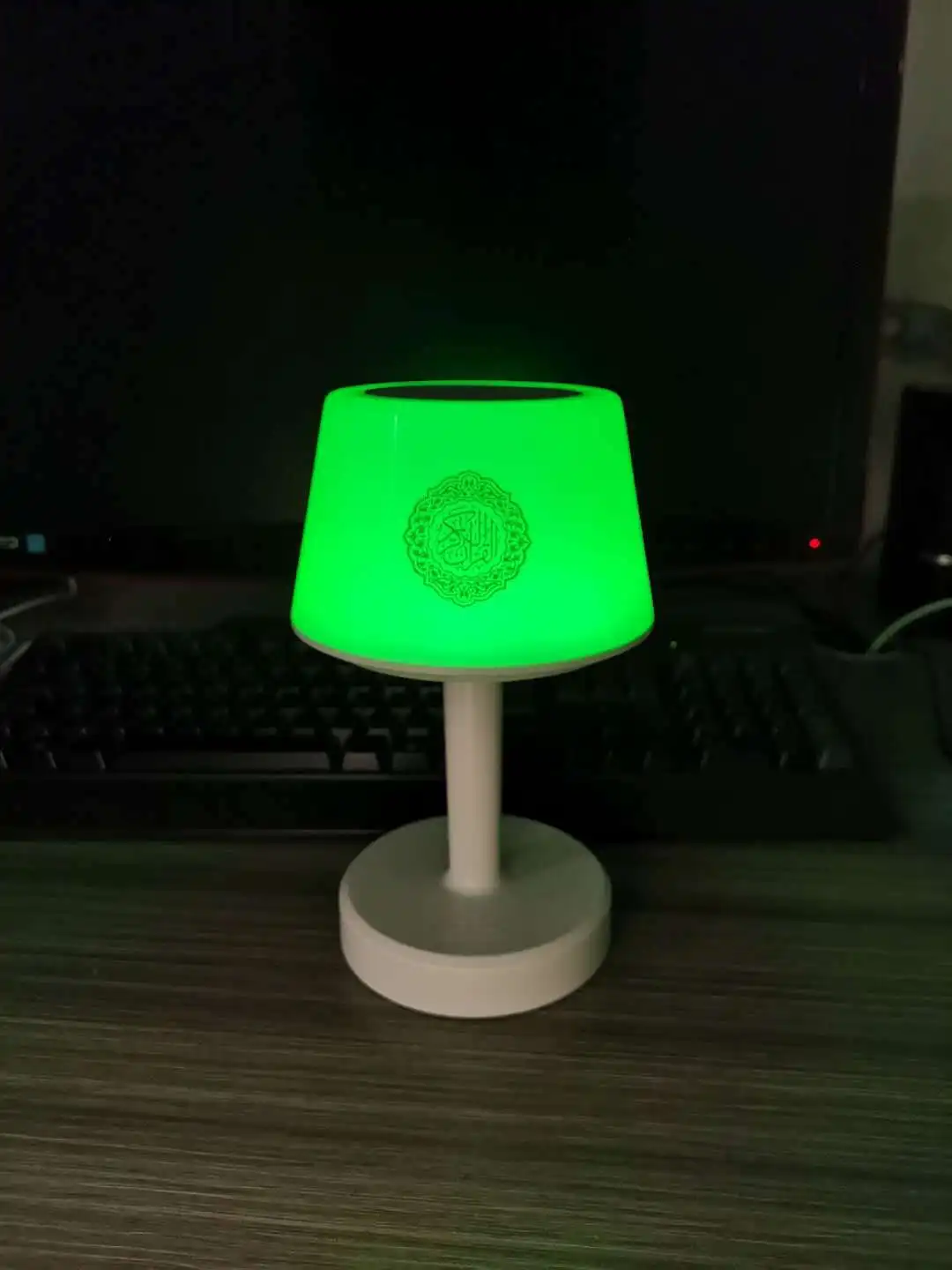 

Muslim Quran Player Bluetooth Speaker Lamp 16 Color Light Angelus Night Light Function Bedside Audio
