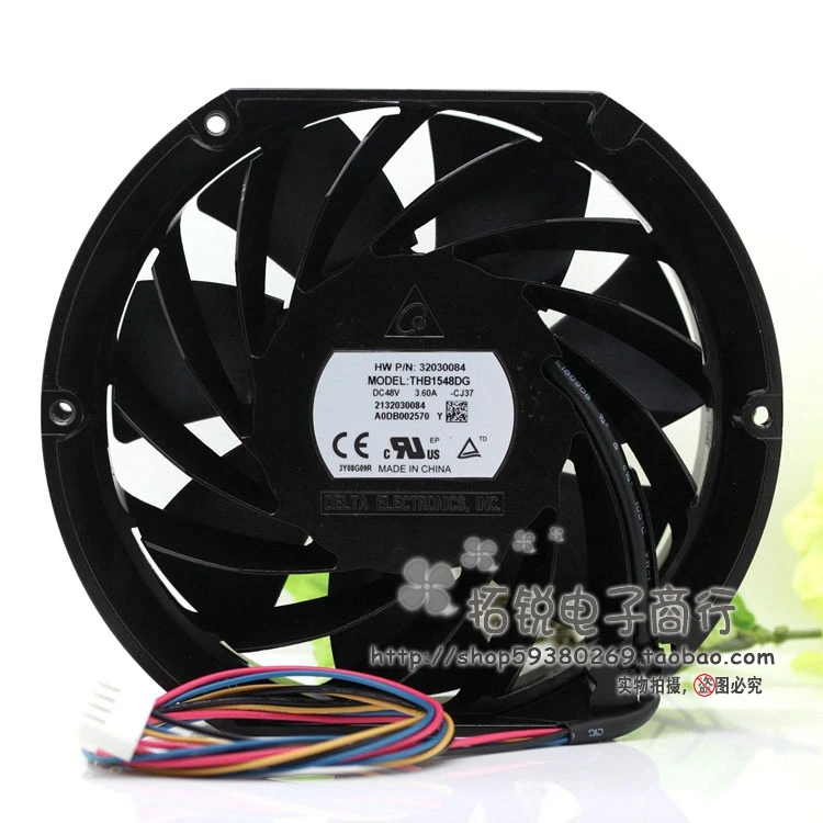 

Original Delta Thb1548dg 48V 3.60a 15cm Ultra-Violent Max Airflow Rate PWM Fan