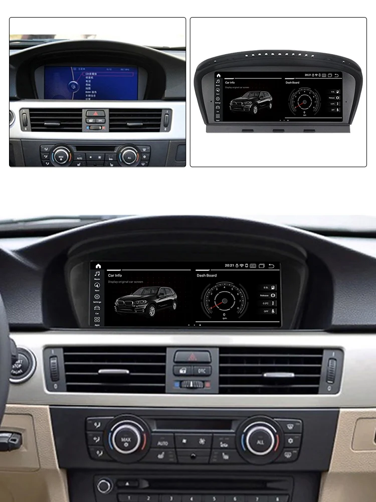 IPS 8Core Android 10 Car radio player gps navigation for BMW 5 Series E60 E61 E63 E64 E90 E91 CCC CIC MASK Steering wheel WIFI | Автомобили