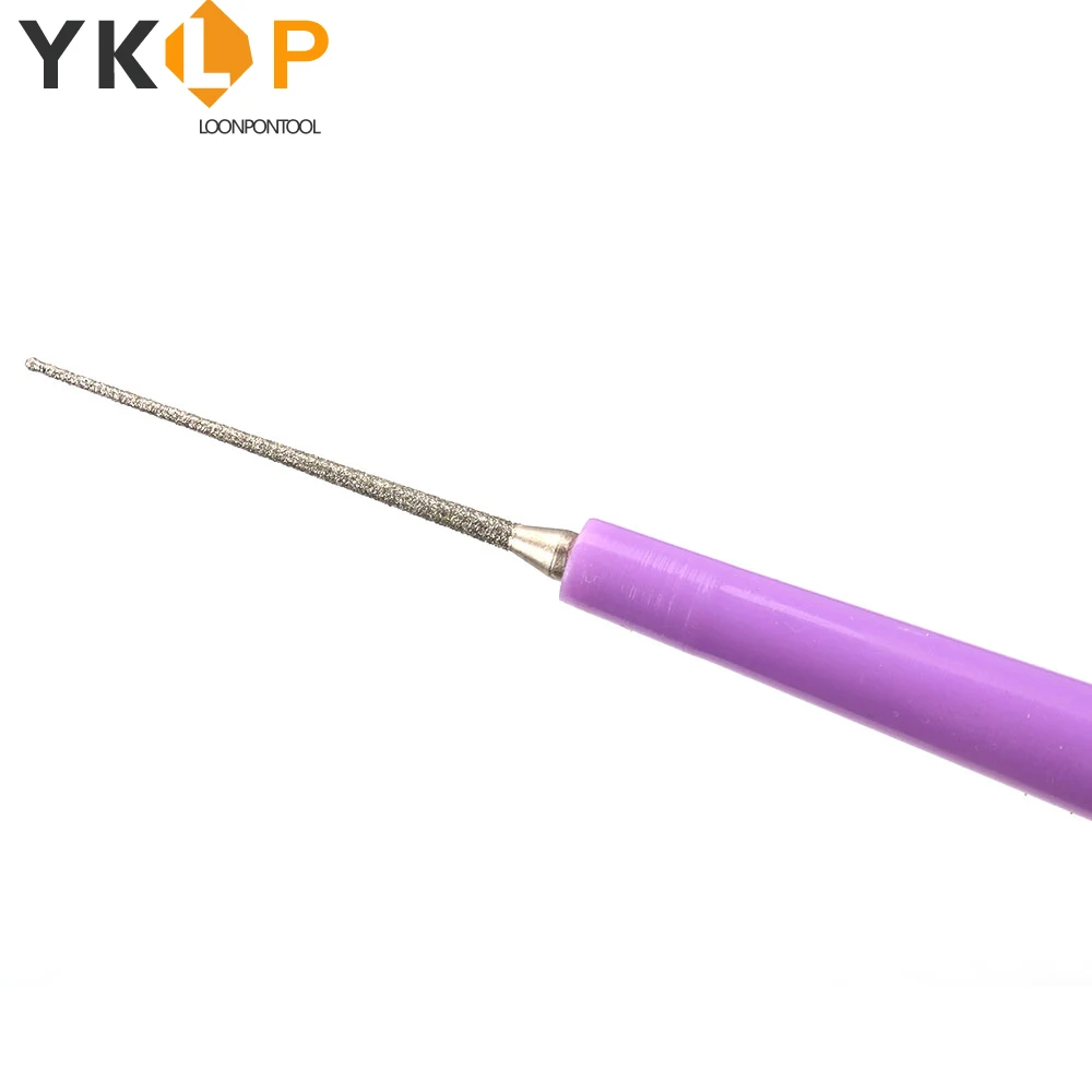 

Mini Diamond Jewelry Reamer File Set Pearl Bead Hole Reamer DIY Repair Tool 4Pcs