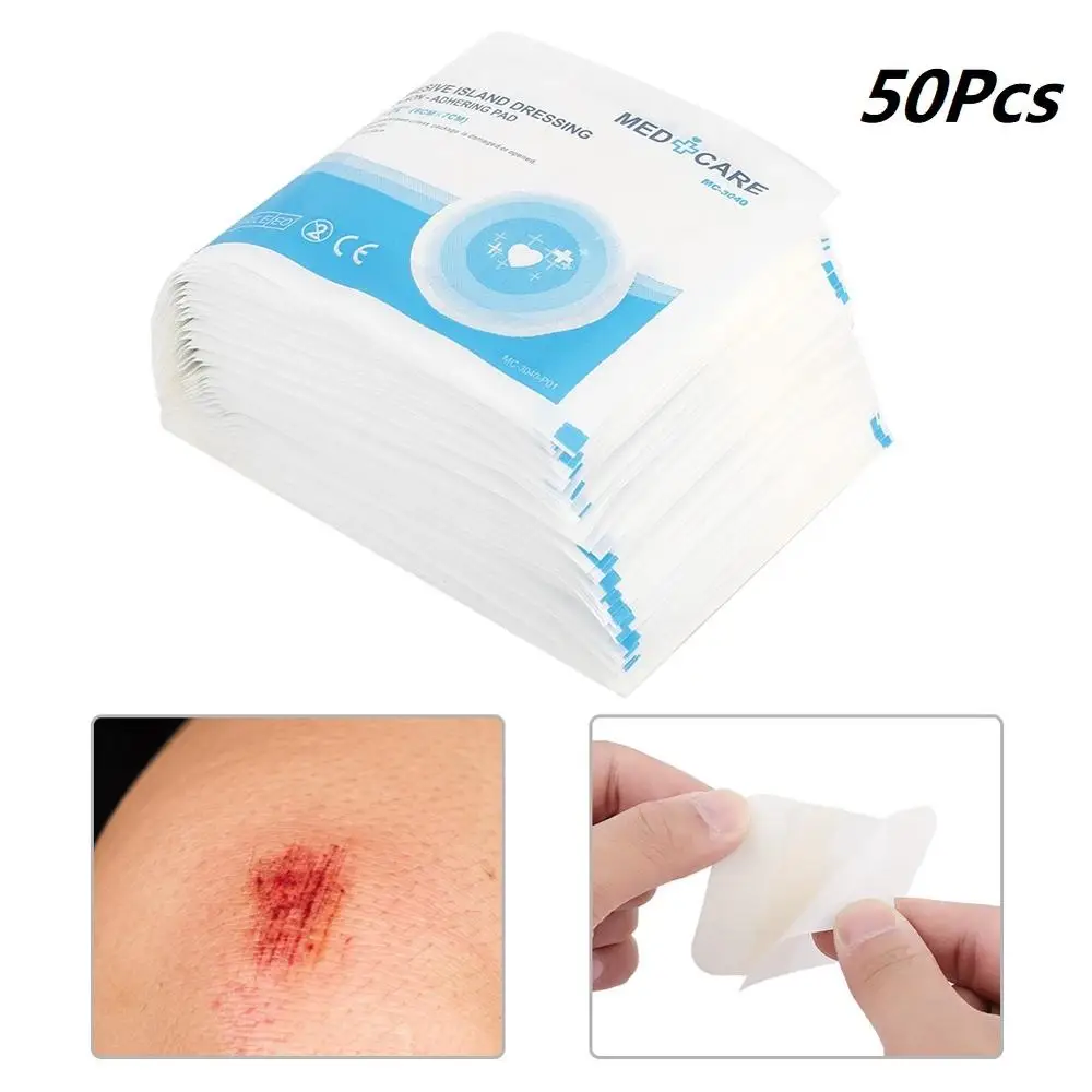 50 шт. самоклеящаяся поглощающая паста для ран|Брекеты и подставки| |