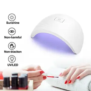 Portable  High Quality Quick Drying LED Infrared Nail Lamp White Nail Dryer Light Quick Drying   for Women