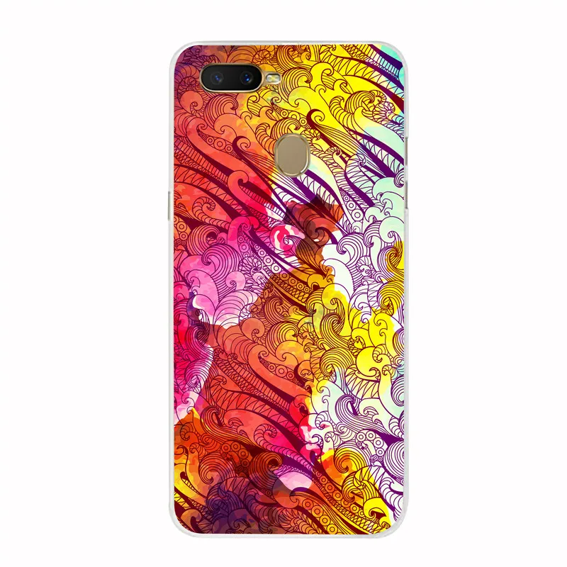 For OPPO AX7 Cover Silicone TPU Soft Case Phone Bags CPH1901 CPH 1901 OPPOAX7 AX 7 A7 Cases Cartoon |