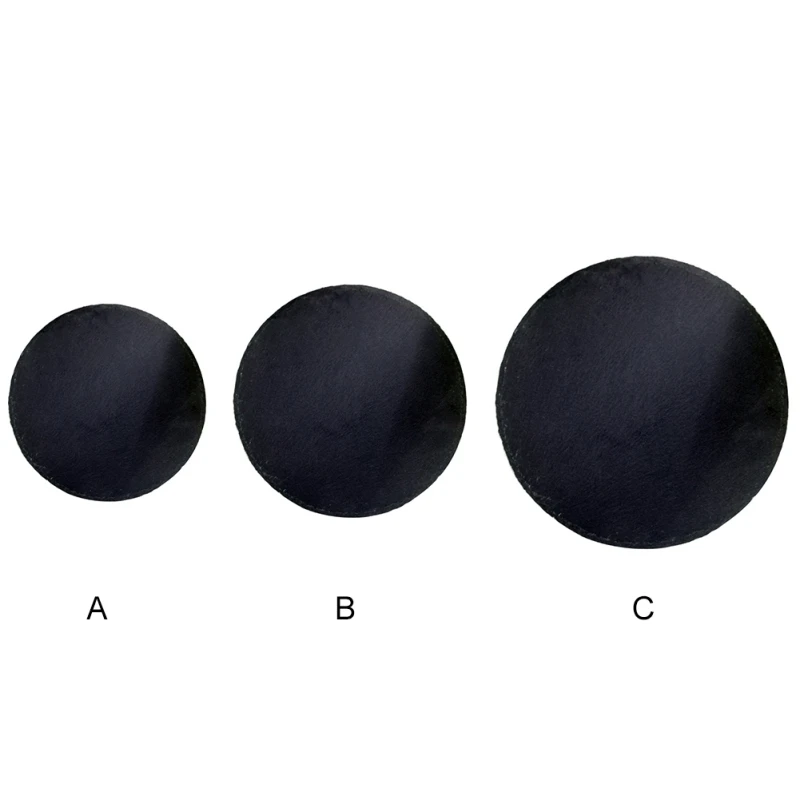 Подставки из шиферного камня круглая черная Подставка под стаканы для напитков