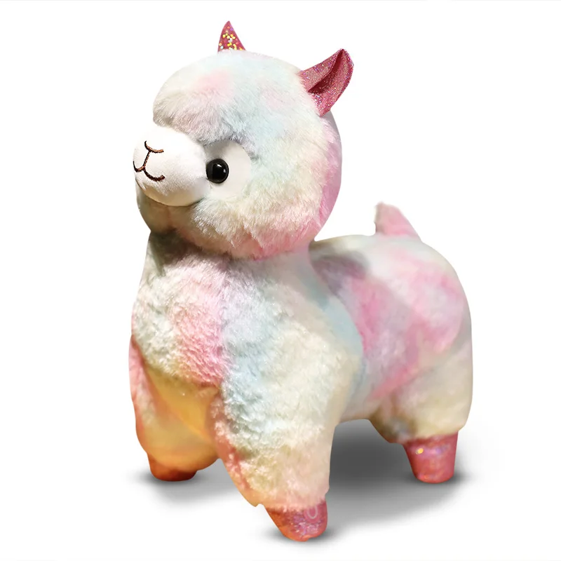 

Led Glowing Lighting Battery Charge Soft Llama Alpaca Stuffed Animal Toy