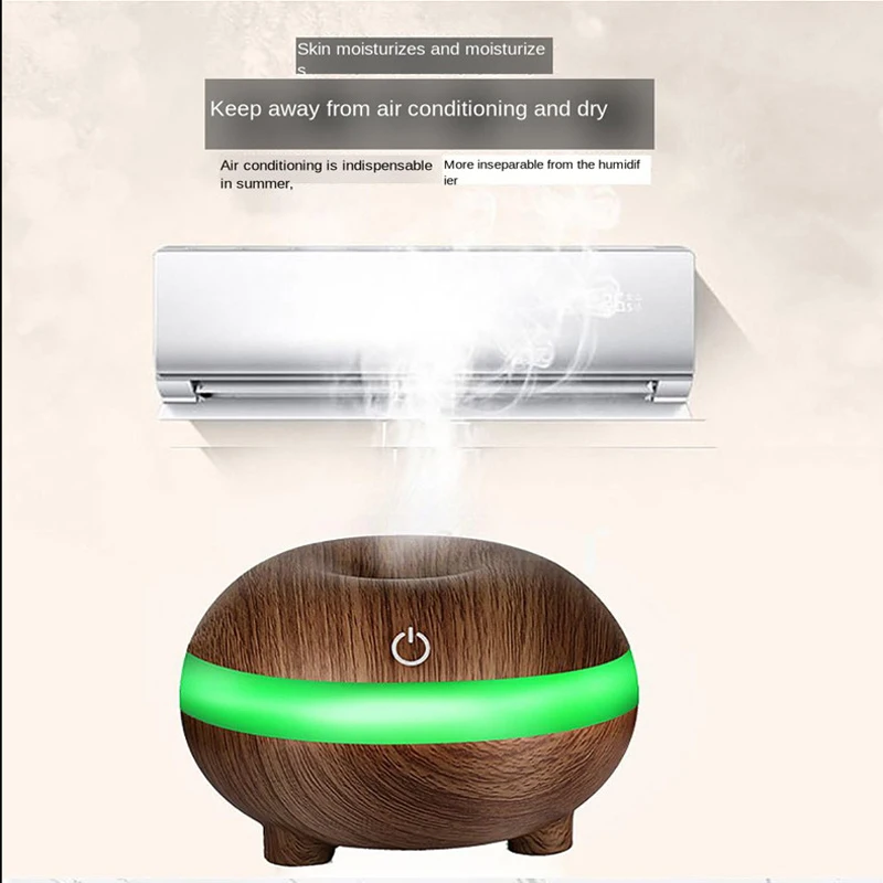 USB Арома эфирное масло диффузор ультразвуковой холодный туман увлажнитель