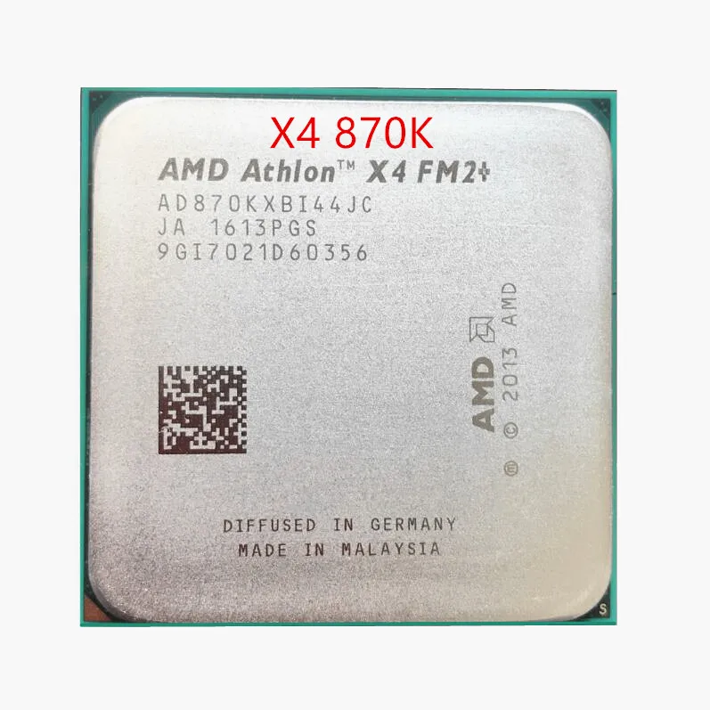 Процессор AMD AthlonII x4 870K четырехъядерный процессор 3 9 ГГц/95 Вт настольный FM2 + 906pin