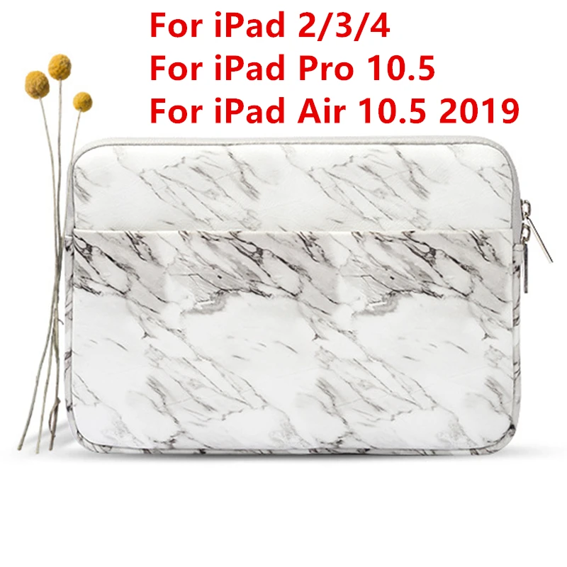 Белый Мрамор для iPad чехол для планшета сумка для iPad 9,7 Air 2/1 Pro 10,5 Pro 11 Mini 2/3/4 Чехол Capa Para+ стилус - Цвет: White 10.5