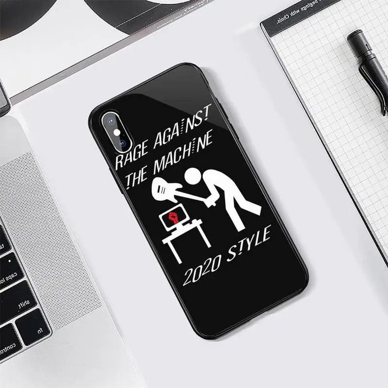 

Rage Against The Machine Phone Case for iPhone Samsung Note S A 6 7 8 9 10 20 51 11 12 Pro XS MAX S Plus X XR Ultra