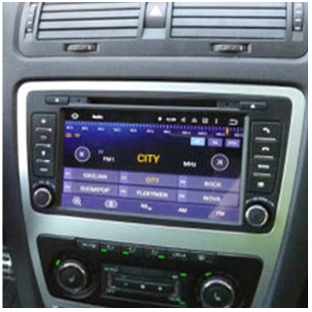 Car Multimedia Player Stereo GPS DVD Radio Navigation Android Screen for Volkswagen VW Skoda Octavia
