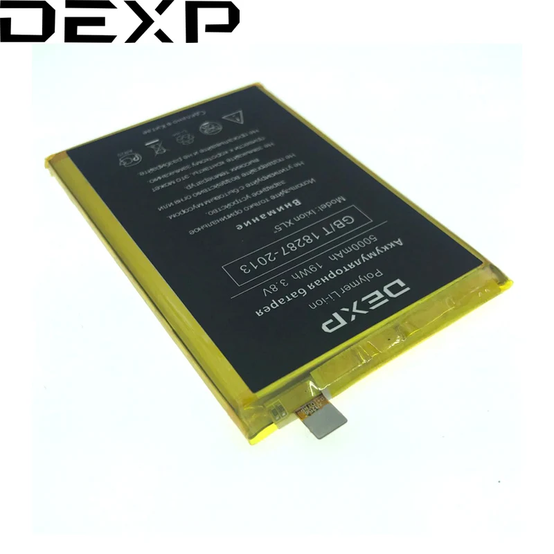 Оригинальный аккумулятор для смартфона Dexp Ixion ML5 5000 мАч Высококачественная