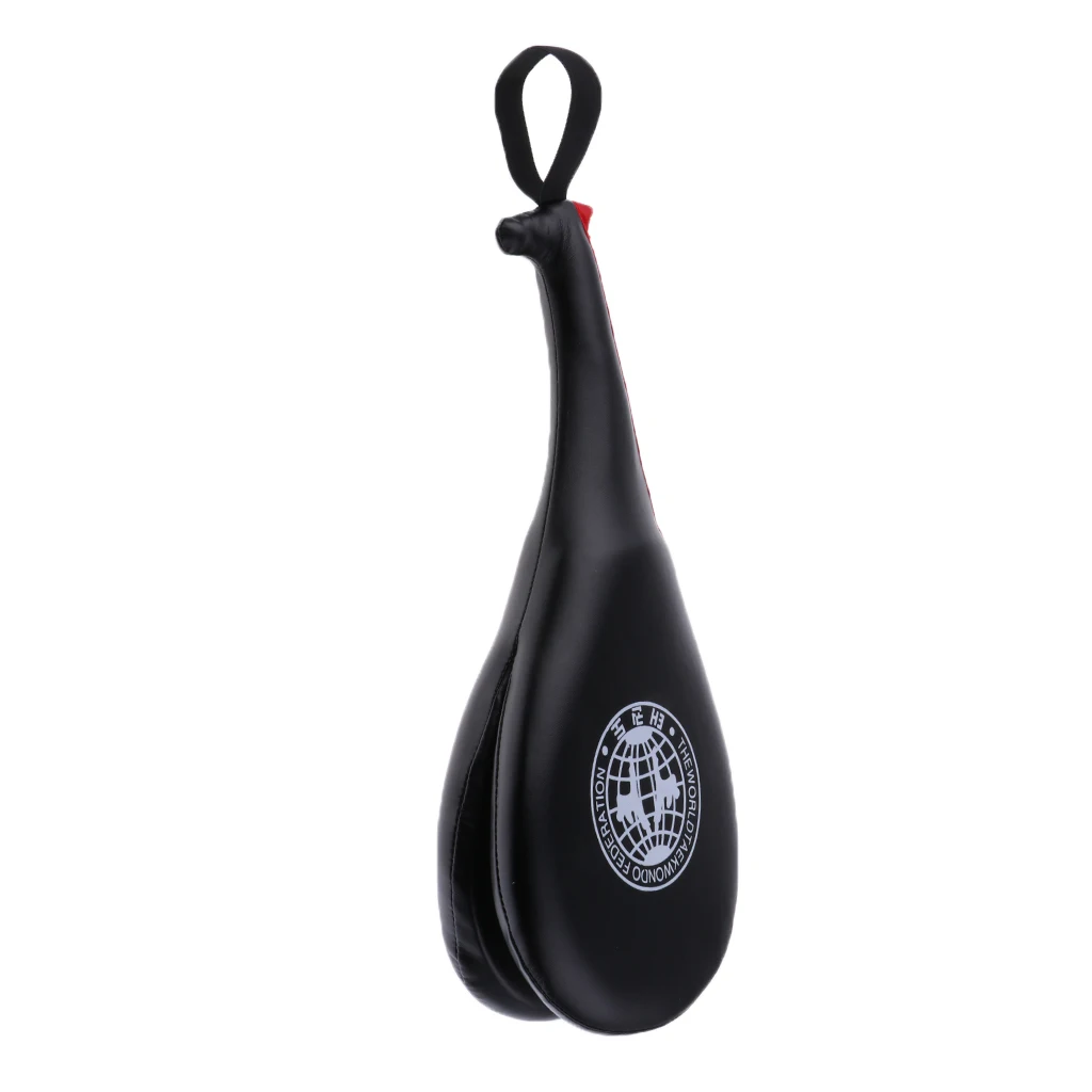 

Double Kicking Pad Hand Target Tae Kwon Do Karate MMA Training Practice Gear