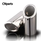 2 шт. для Volvo XC60 S60 V40 V60 2011 2012 2013 нержавеющая сталь автомобильные выхлопные наконечники глушитель трубка крышка аксессуары