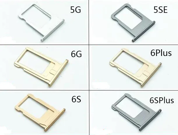 Для iphone 5 5S 6G 6plus 6 6S6splus карты держатель для сим из Сани запасные части замены