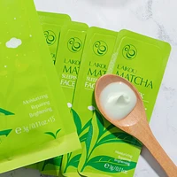 matcha sleeping mask 45g no wash facial masks acne skin care for moisturizing soothing repair night cream korean face