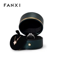 new dark green ring packaging box earring box light luxury jewelry jewelry box packaging box jewelry display