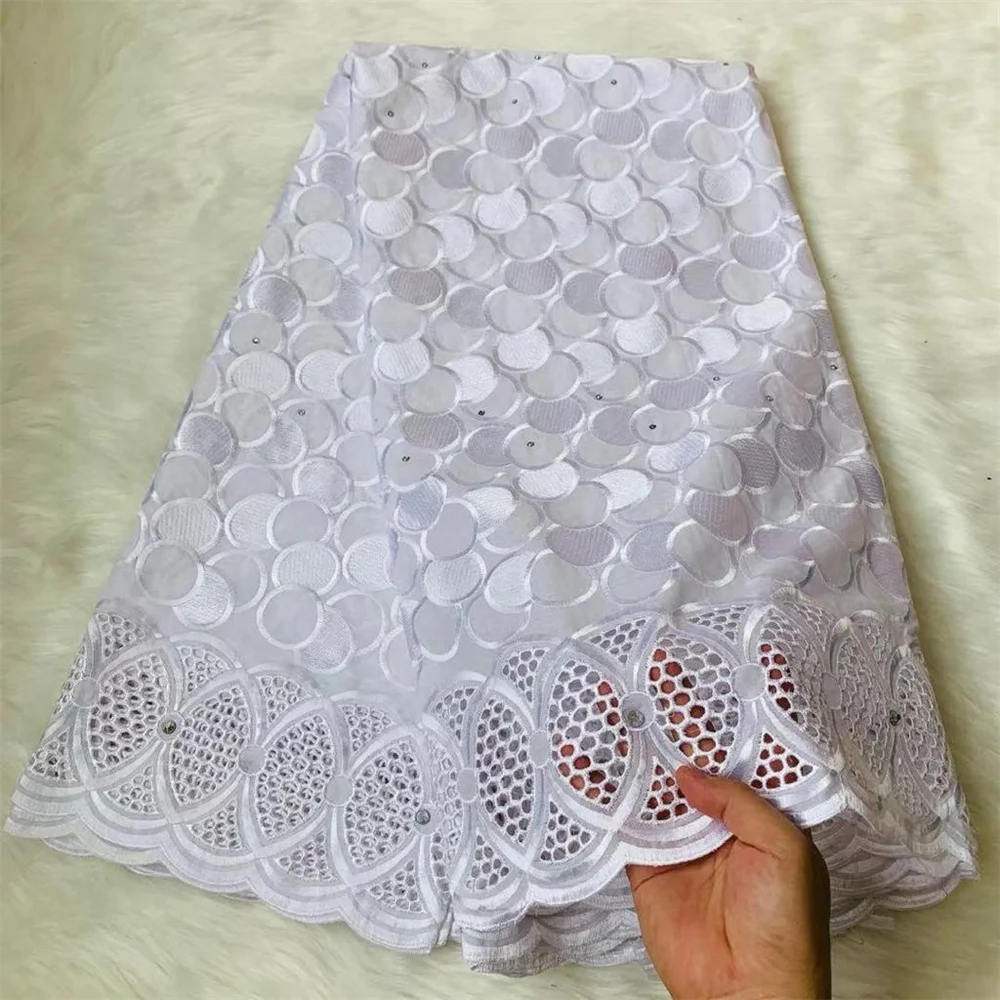Кружевная ткань 2021 высокого качества африканская швейцарская кружевная вуаль