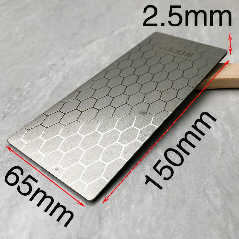 

Diamond Knife Sharpening Stone 400#600# 1000# Knife Sharpener Ultra-thin Honeycomb Surface Whetstone Grindstone Tool 2-5Pcs Set