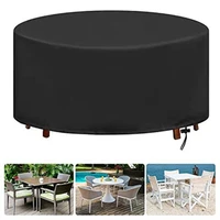 home dust covers courtyard round table and chair cover outdoor furniture garden furniture sets waterproof and dustproof cover