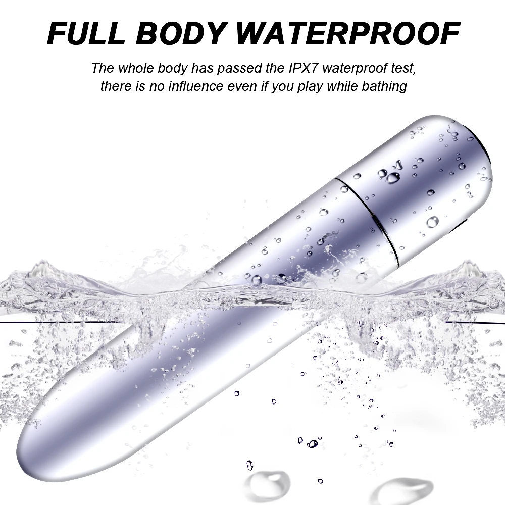 Улучшенный Мощный вибратор-пуля с зарядкой от Mini USB Женский Стимулятор клитора