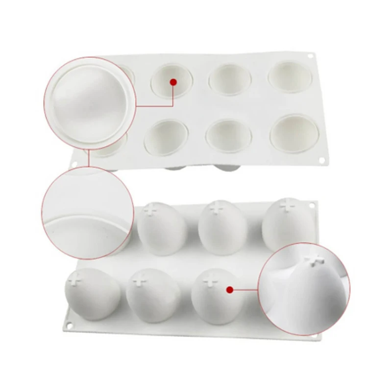 Meibum 3 вида стилей силиконовая форма для торта Форма яиц мусс десертная Маффин