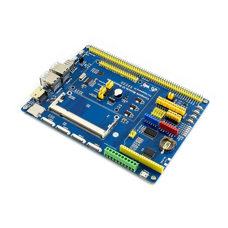 Плата ввода-вывода для компьютерного модуля Waveshare композитная плата разработки с