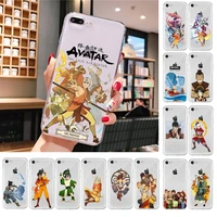 avatar the last airbender phone case for iphone x xs max 6 6s 7 7plus 8 8plus 5 5s se 2020 xr 11 11pro max clear funda cover