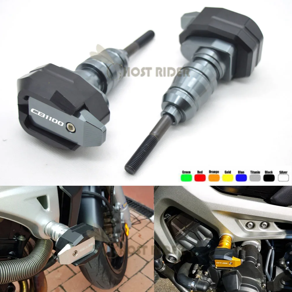 Подходит для HONDA CB1100 CBR1100XX NC700 750 VFR1200 ST1300 X-11 мотоцикл рамка Ползунки винт Краш Pad крышка защита от падения Gu