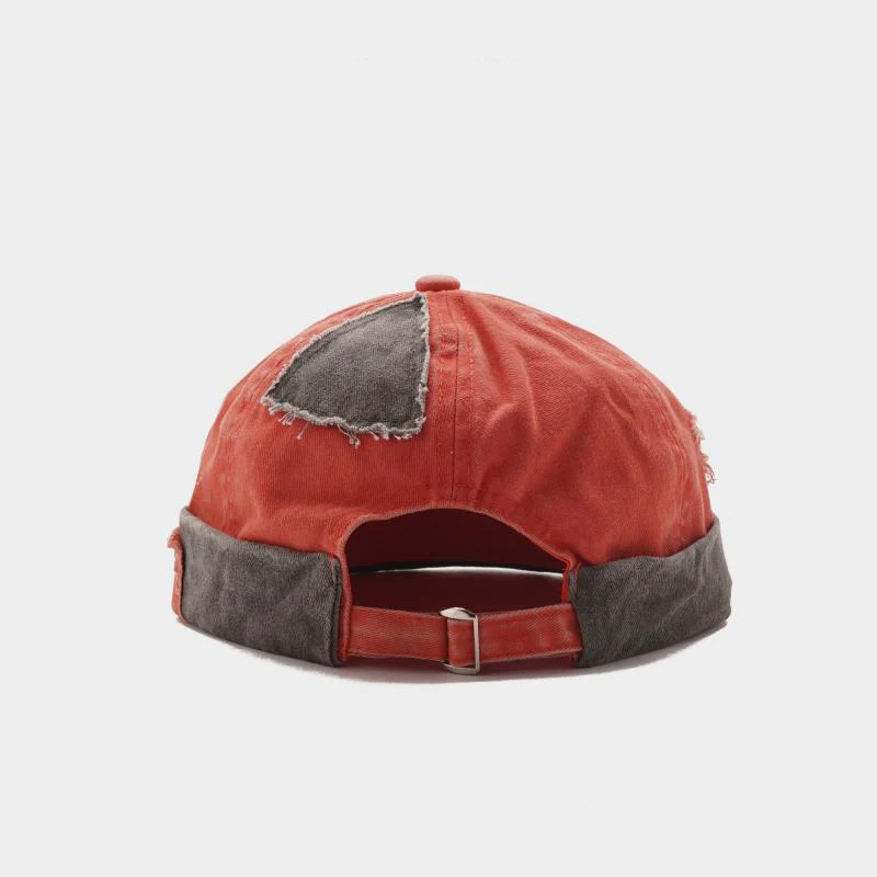 LA 2019 новая джинсовая Морячка с дырками шапка бини черепом Ретро стиль темно-синяя