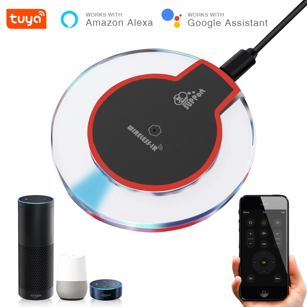 Tuya WiFi-ИК инфракрасный пульт дистанционного управления Wi-Fi центр