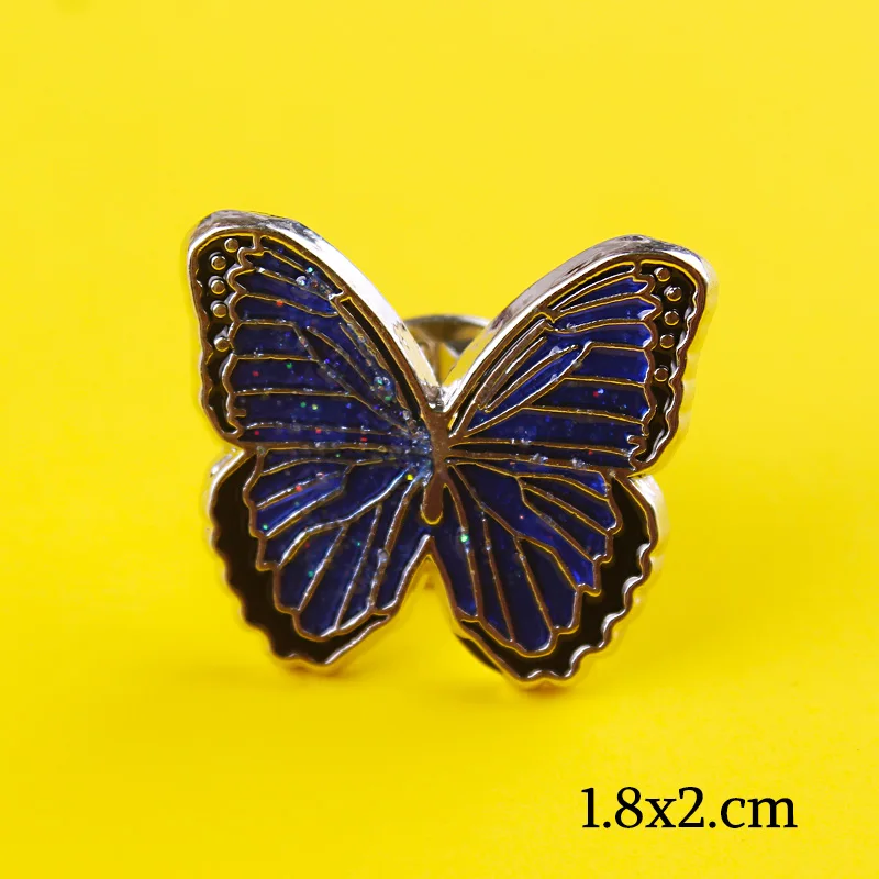 Красивая брошь с дизайном журавль птица нашивки на рюкзаке Значки для одежды