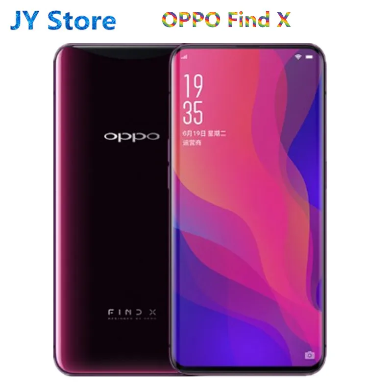 Авторизованный Оригинальный сотовый телефон OPPO Find X 4G LTE на базе Android