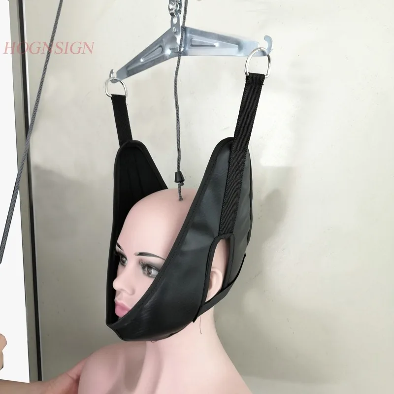 

Cervical Traction Over Door Neck Massager Device Kit Stretcher Adjustment Chiropractic Back Head Massager relaxation