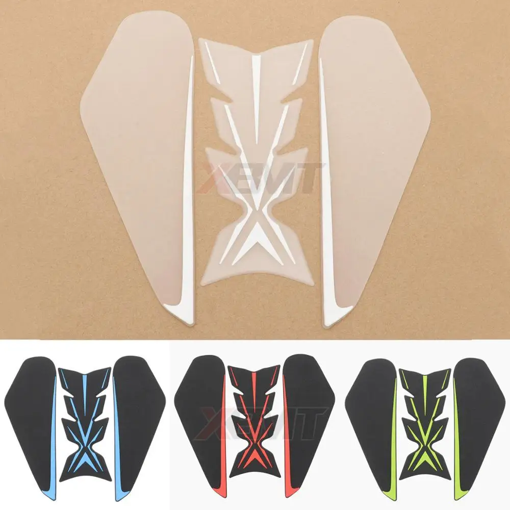 

Motorcycle Anti Slip Tank Pad Stickers Gas Fuel Protector 3M Decals For Kawasaki Ninja250 Ninja400 Ninja 250 400 2018-2019