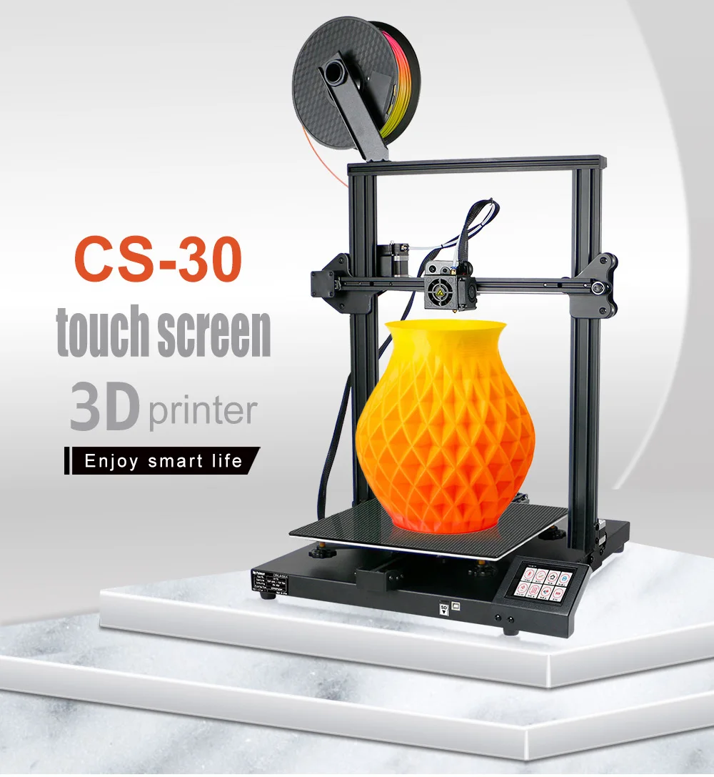 CREASEE CS30 3D принтер большой 300x300x400 мм DIY коммерческий и домашний точный печать TMC2208