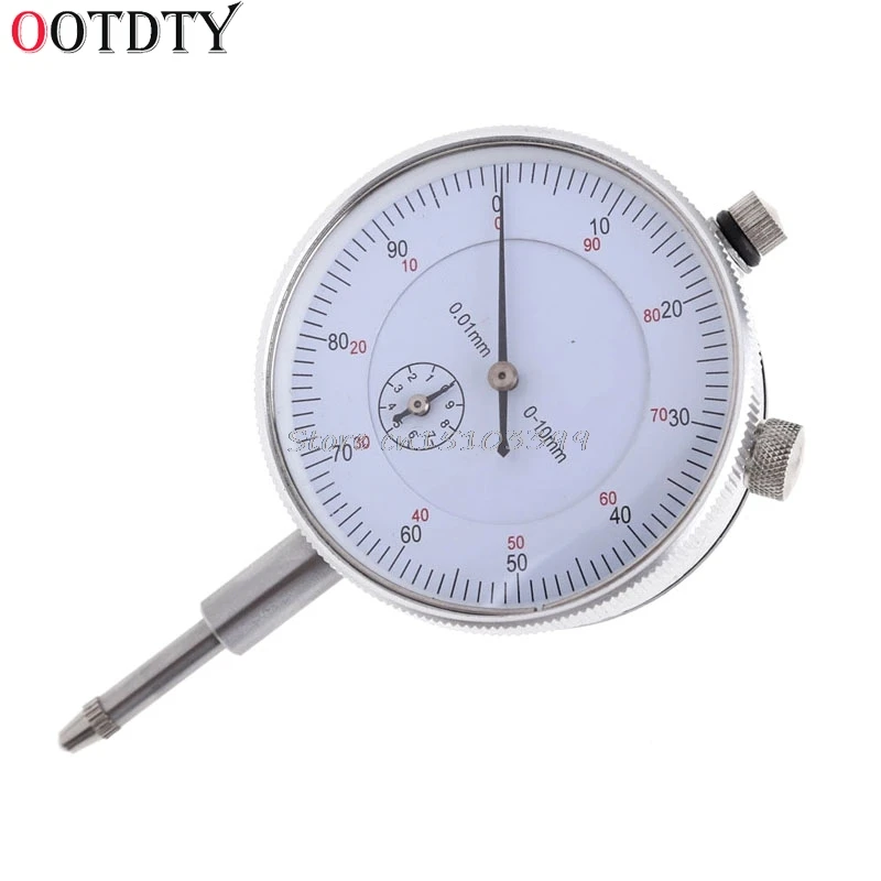 

OOTDTY Accuracy Precision Indicator Gauge Dial Indicator Measurement Instrument 0.01mm Drop Ship