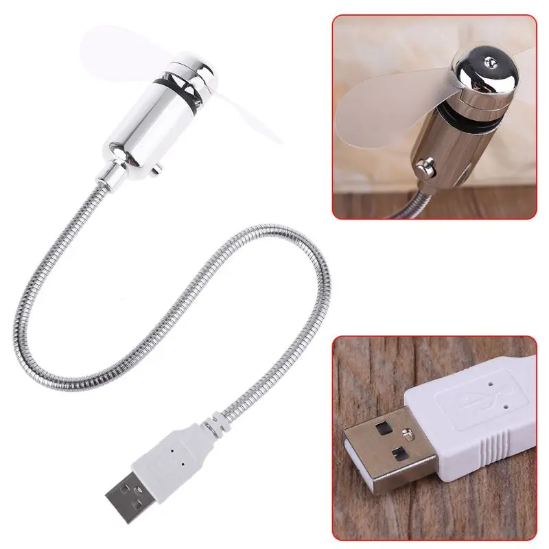 Офисный Универсальный гибкий USB-вентилятор внешний аккумулятор для ноутбука