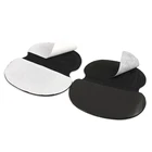 Одноразовые вкладыши для пота 20 шт. (10 пар), летние наклейки для подмышек, прокладки из черного хлопка для защиты подмышек от пота, впитывающие защитные накладки