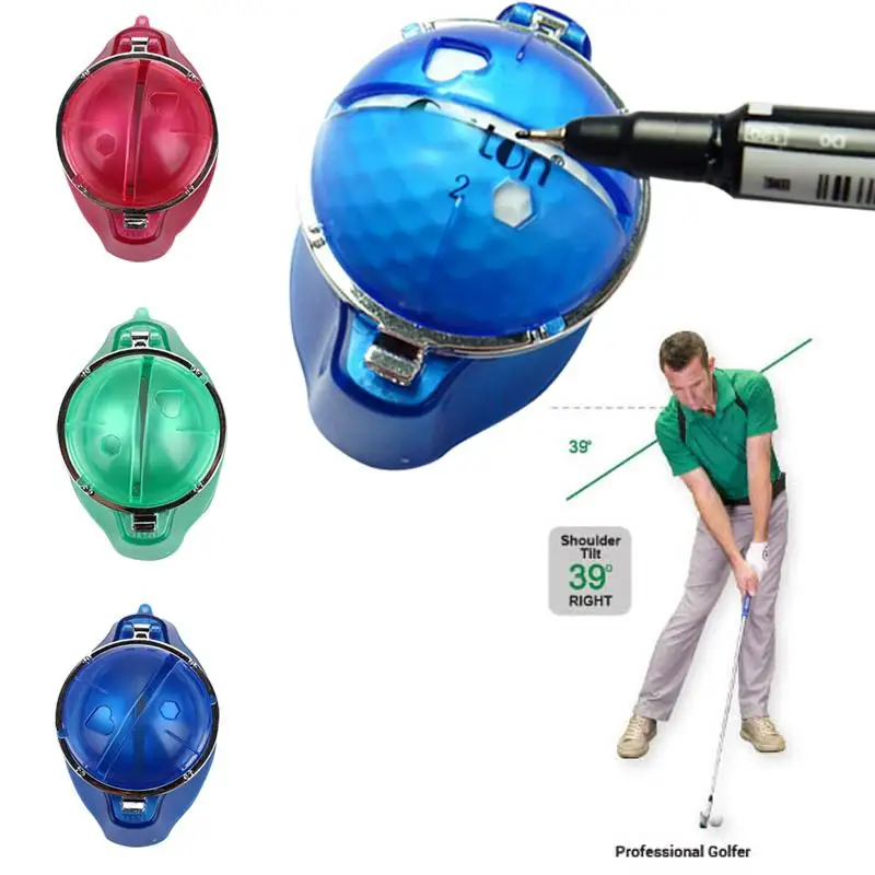

ABS A101 Ball Line Clip Golf Clip Drawing Golf Line Clip Practical Sports Entertainment Movement Portable Durable