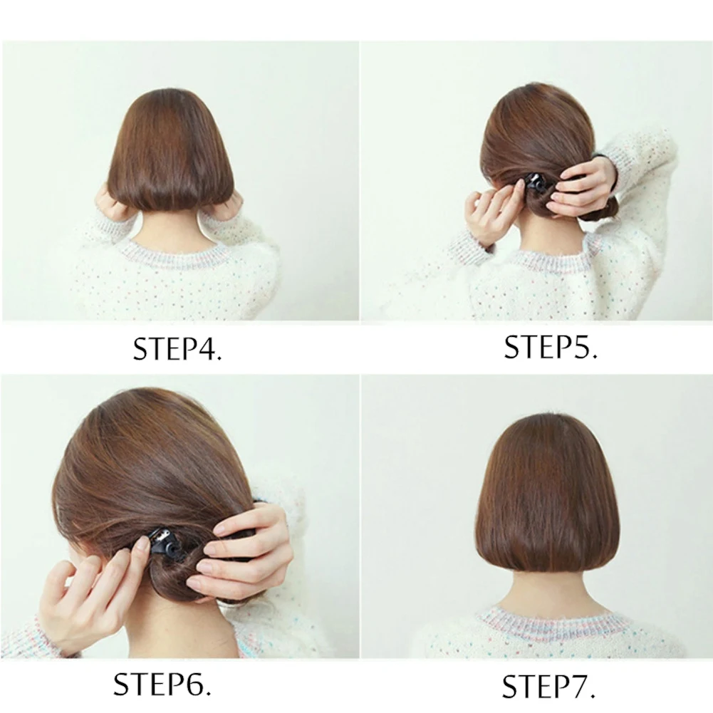 Инструмент для плетения волос длинные волосы станьте короткими волосами бигуди