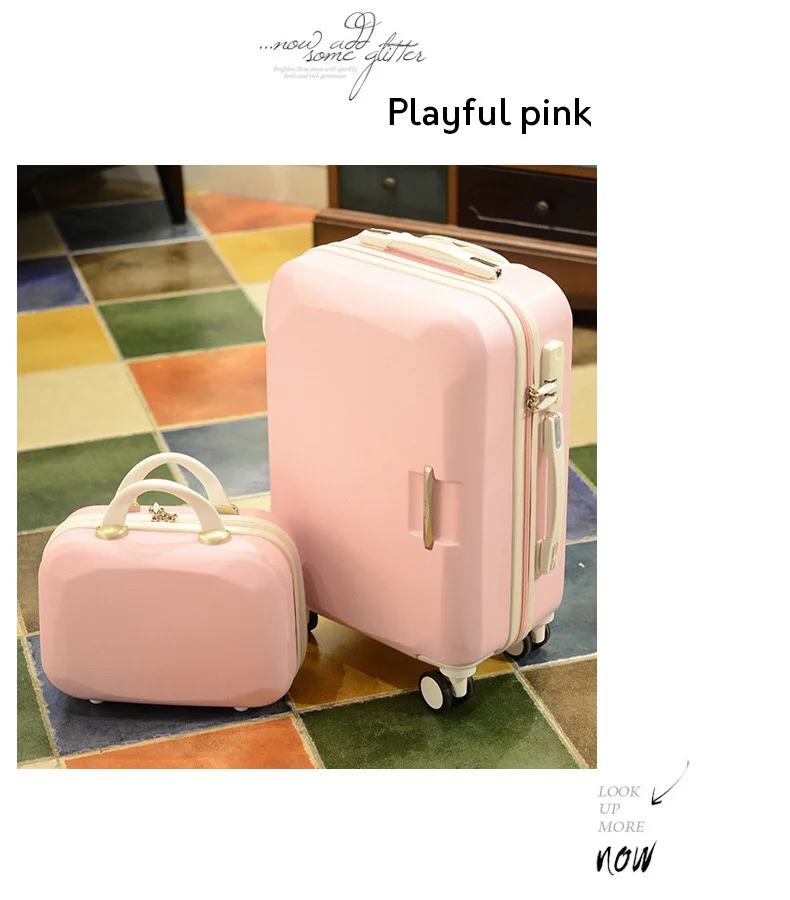 2" 22" 2" 26" дюймов модный чемодан на колесах и дорожные сумки valise cabine valiz koffer чемодан maletas сумка на колесах